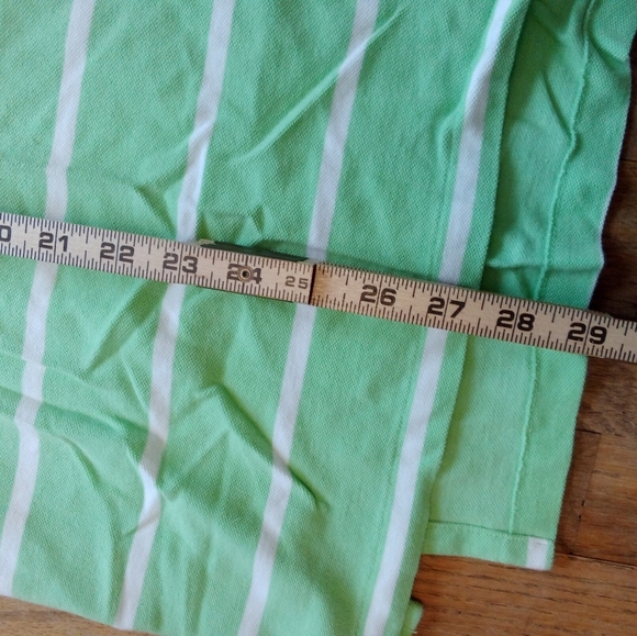 Polo by Ralph Lauren Lime Green Polo Shirt Polo Striped Men's Medium / Large - Picture 5 of 7